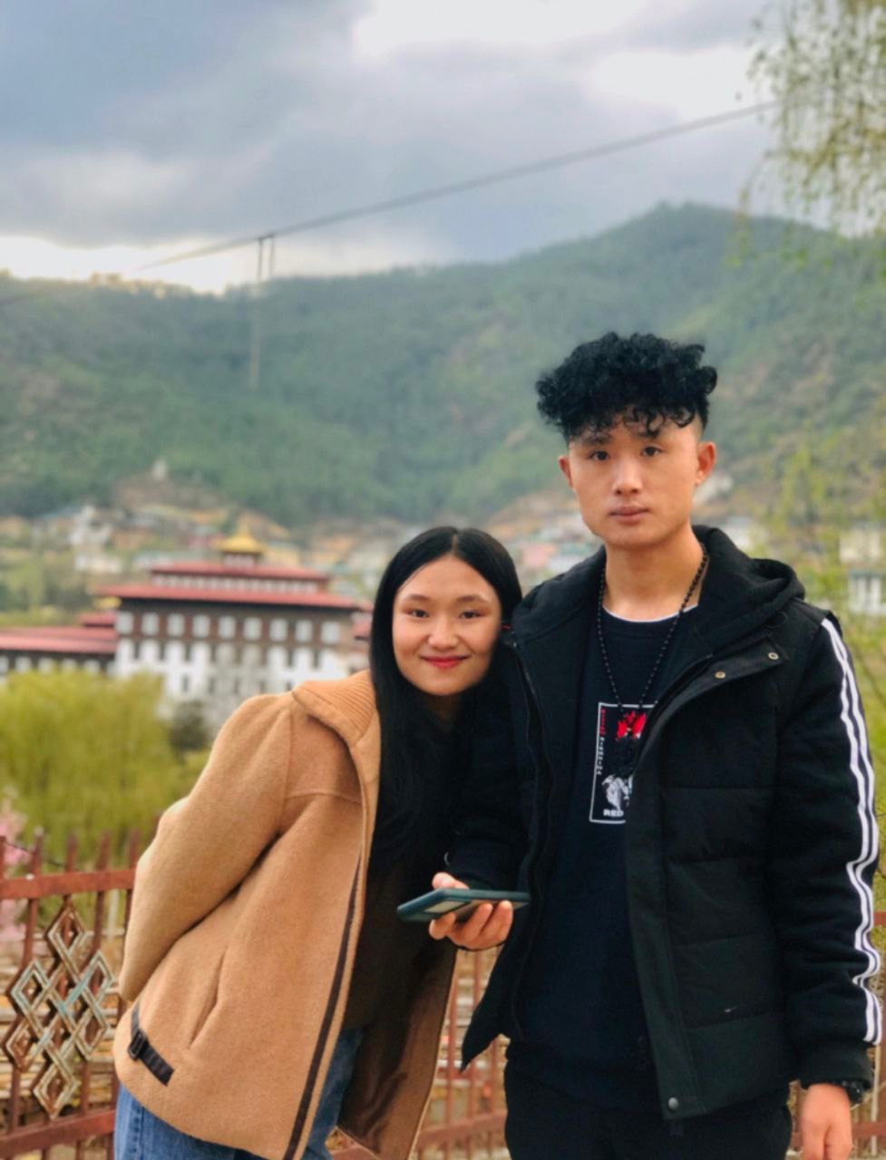 Kinley and her husband